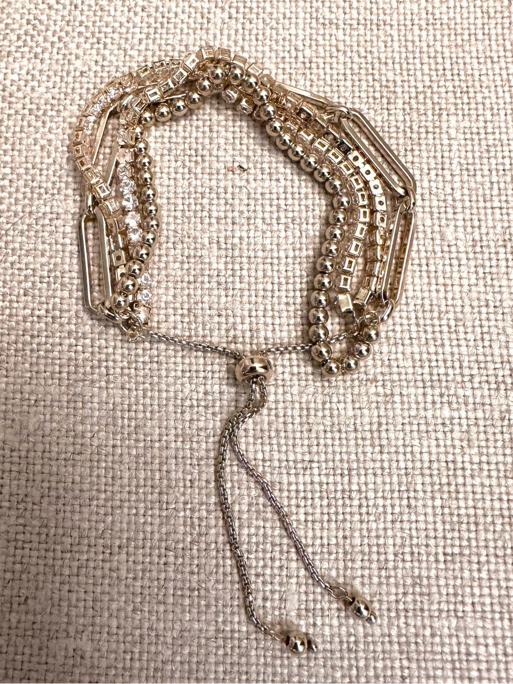 Gold-Tone Multi-Chain Adjustable Bracelet - Women Jewelry